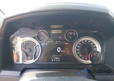 2017 Ram 1500 Laramie 4X2 5'7 Box from USA, damaged, VIN 1C6RR6NT2HS786605